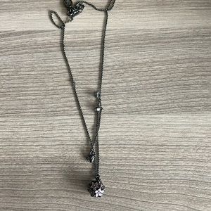Juicy Couture Dark garden Charm Necklace